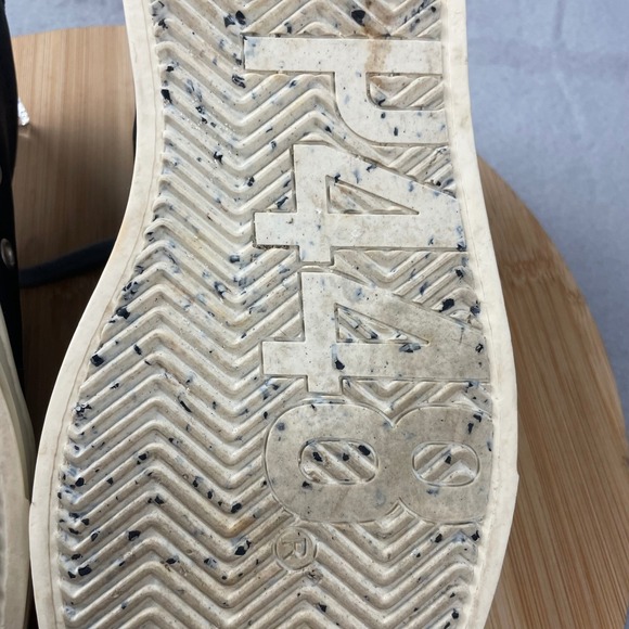 P448 Project Sustainability Black Leather Sneakers EU 39 Size 8.5 Women Italy - Picture 9 of 16